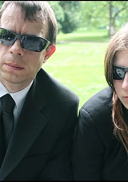 Cosplay-Cover: Jennifer Whol (Man in Black)