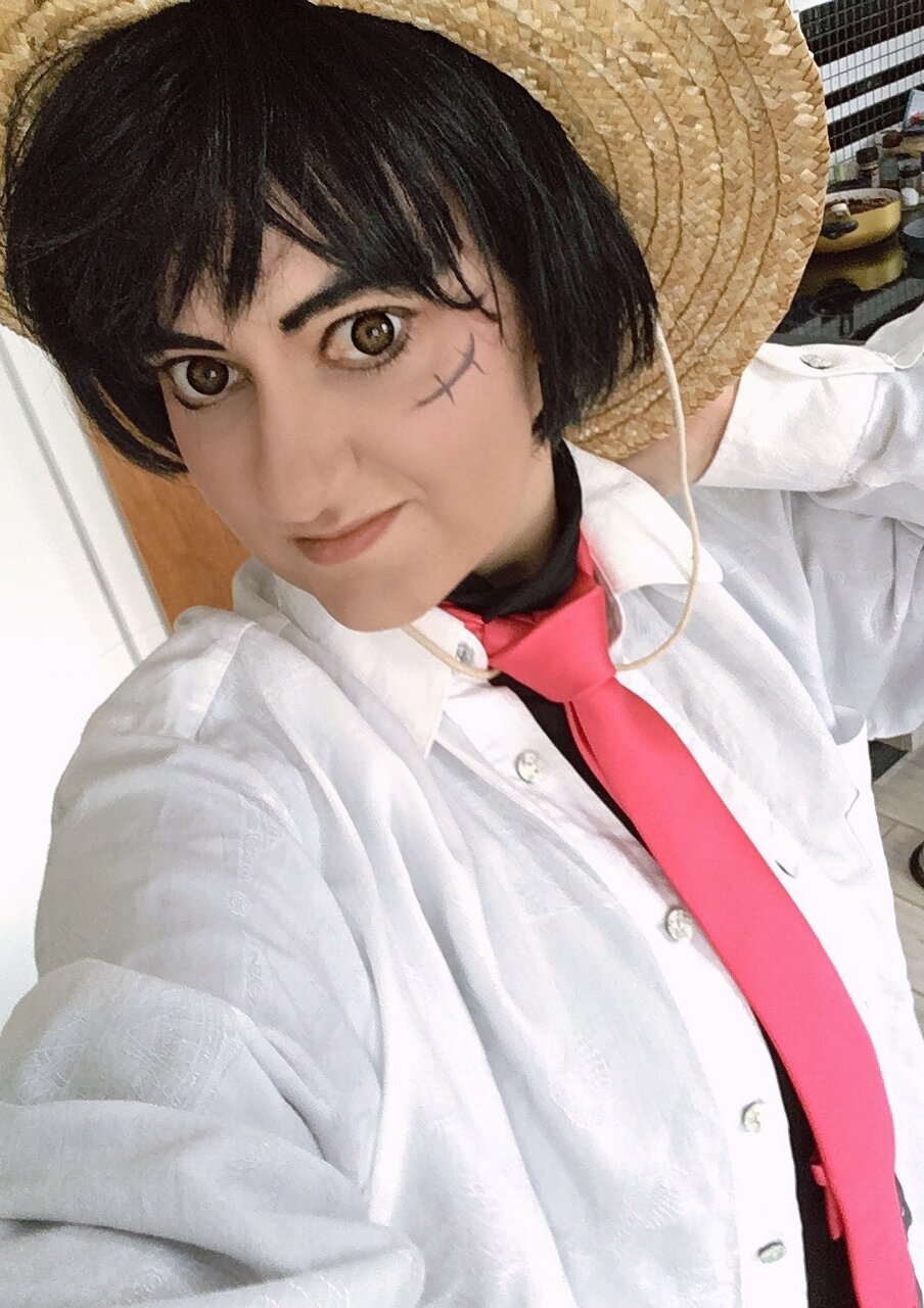 Cosplay-Cover: Monkey D. Luffy (Hospital AU, d.awn.ya)