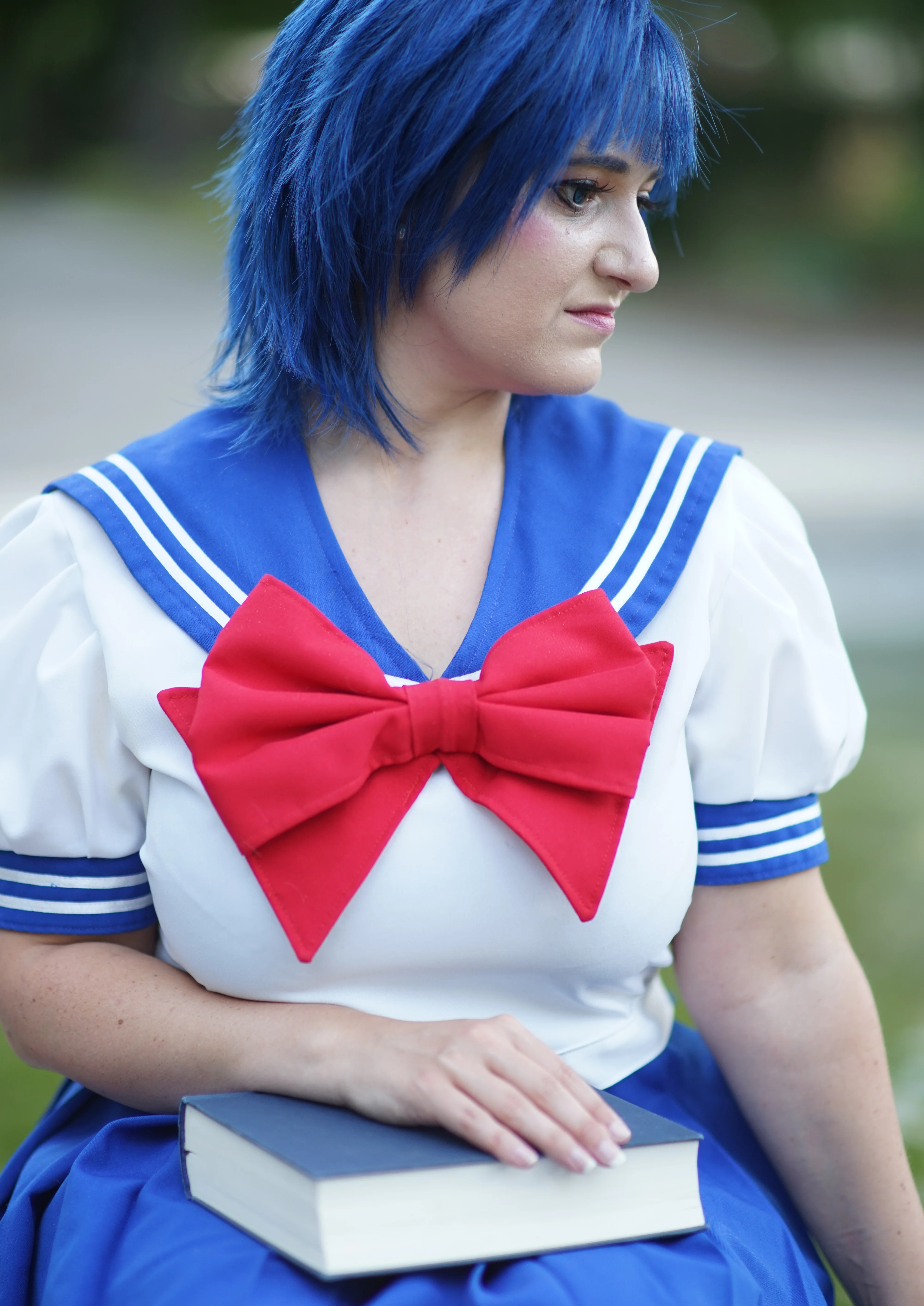 Cosplay-Cover: Ami Mizuno (School Uniform)