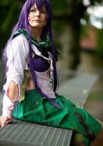 Cosplay-Cover: Saeko Busujima (Schuluniform)