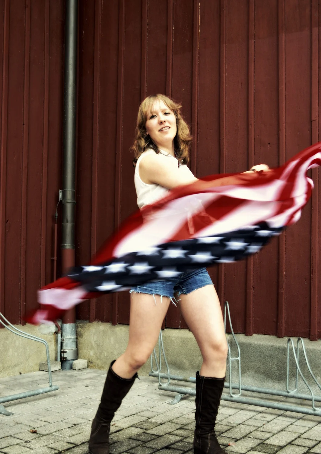 Cosplay-Cover: Fem!America