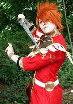 Cosplay-Cover: Lu Xun / Zornmodus (Dynasty Warriors Strikeforce)