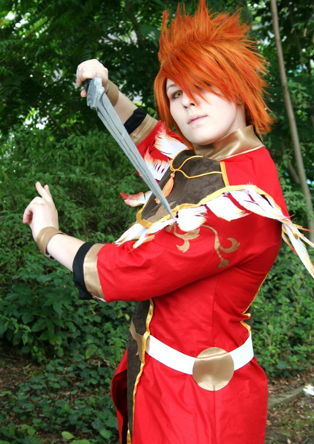Cosplay-Cover: Lu Xun / Zornmodus (Dynasty Warriors Strikeforce)