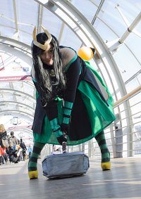 Cosplay-Cover: Loki [Costume Upgrade Fanart]