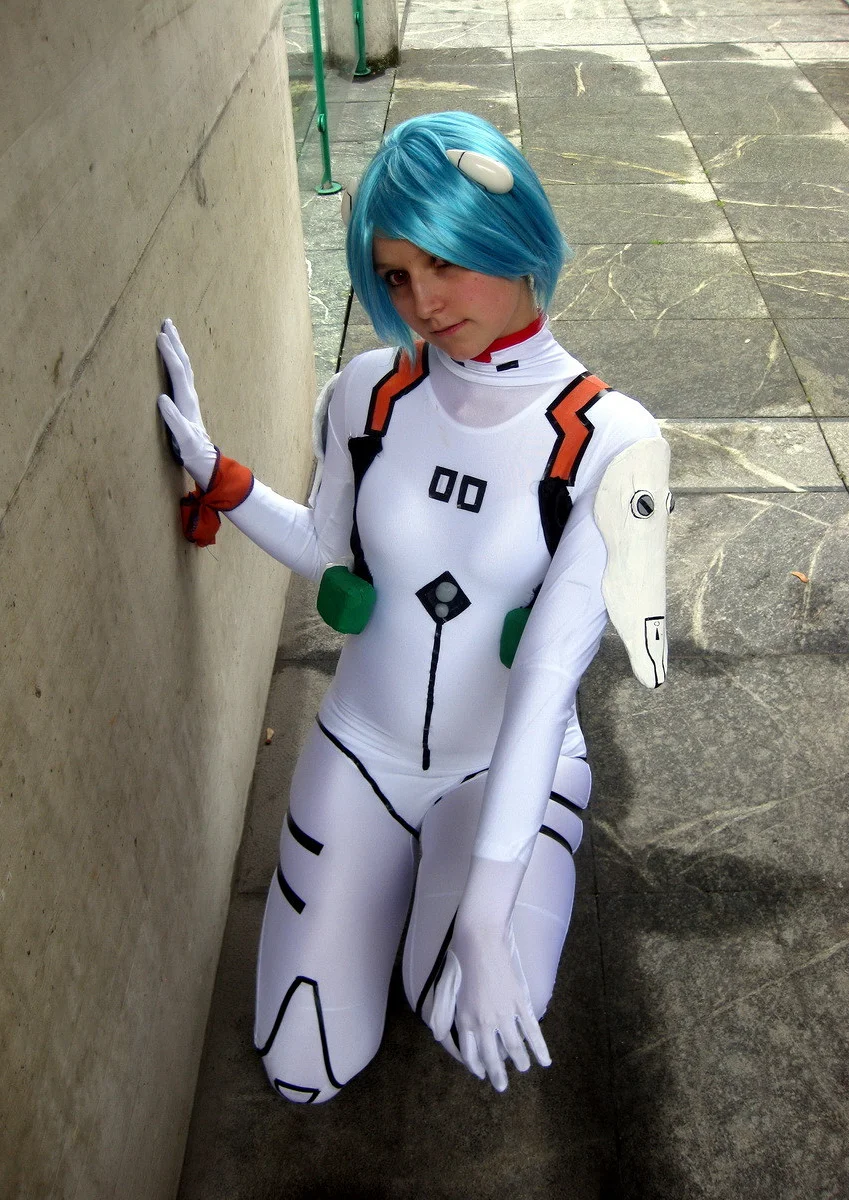 Cosplay-Cover: Rei Ayanami Plugsuit (unfertig)