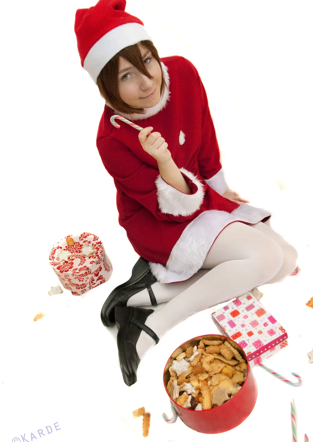 Cosplay-Cover: Hikari Yagami [Christmas]