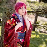Cosplay: Maki Nishikino [New Years Kimono]