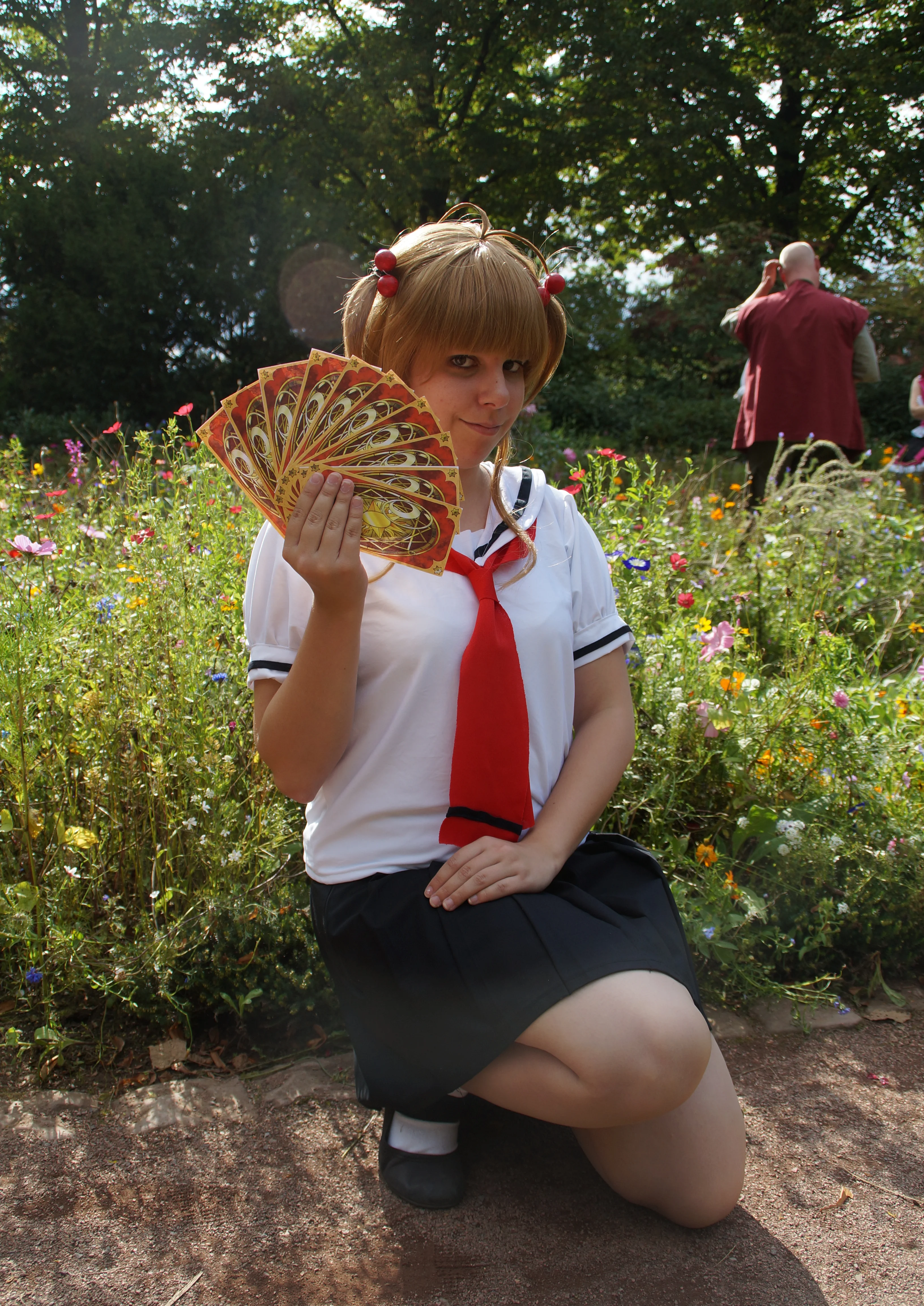 Cosplay-Cover: Sakura (Schuluniform)