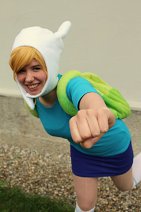 Cosplay-Cover: Fionna the Human