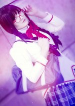 Cosplay-Cover: Akemi Homura [Schuluniform]