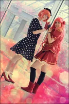 Cosplay-Cover: Tomochika Shibuya (Debut-Uniform)