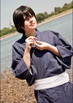 Cosplay-Cover: Jude Mathis (Yukata "plain")