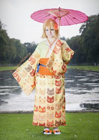 Cosplay-Cover: Kagamine Rin (鏡音リン) [Project DIVA - Kitty Kimono]