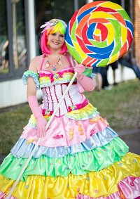 Cosplay-Cover: Candy Princess (Eigenkreation)