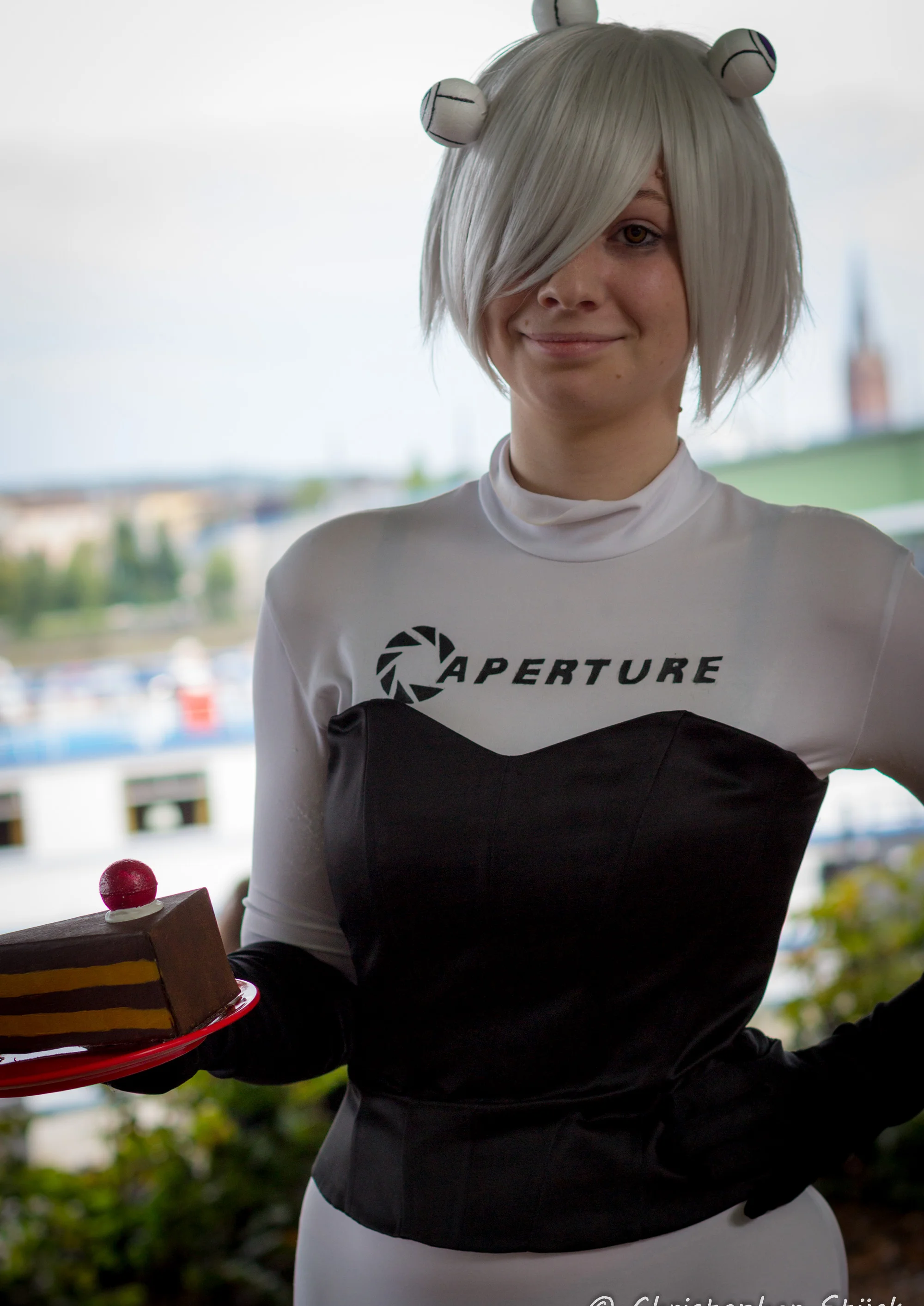 Cosplay-Cover: GLaDOS