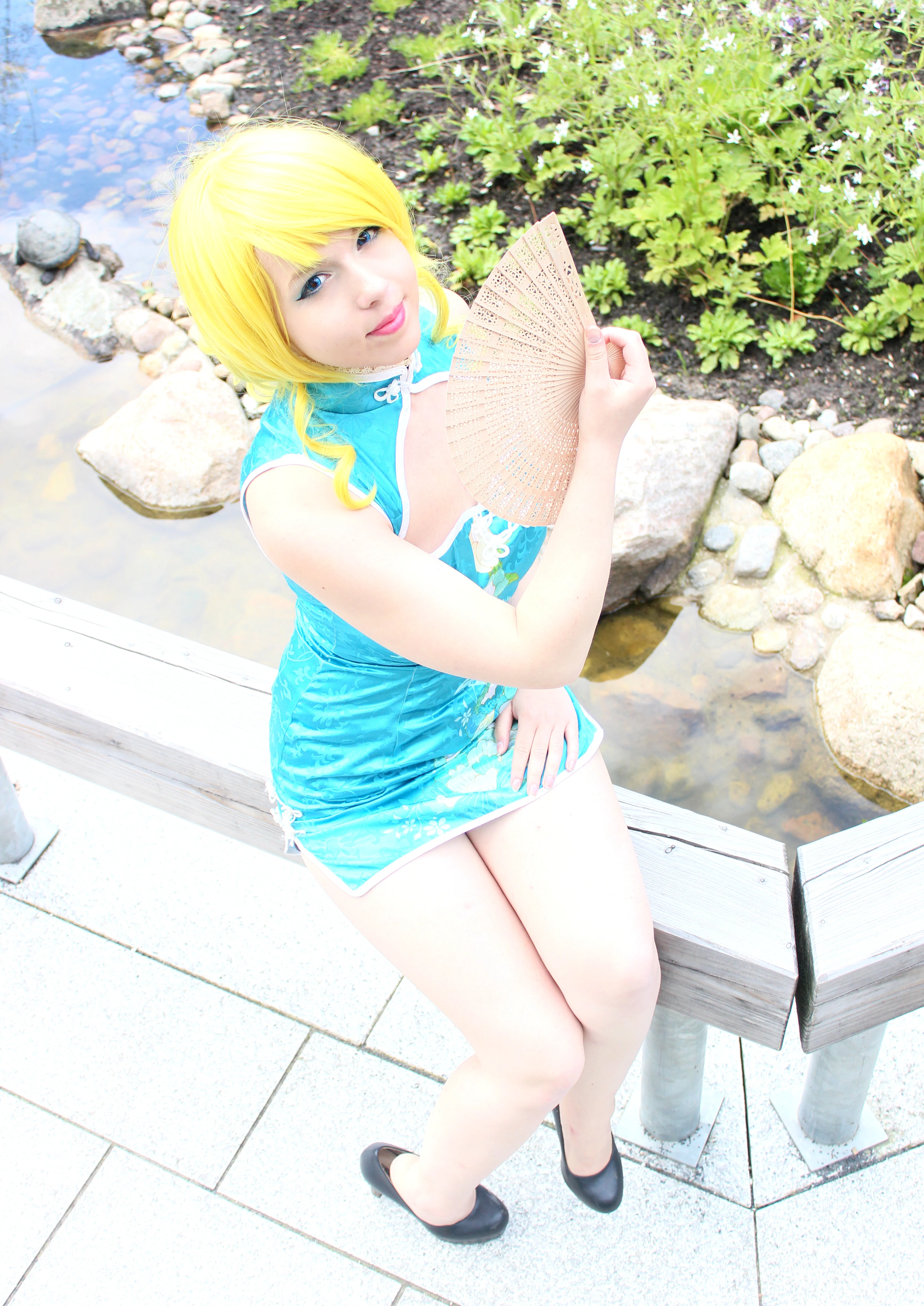 Cosplay-Cover: Eli Ayase - Cheongsam
