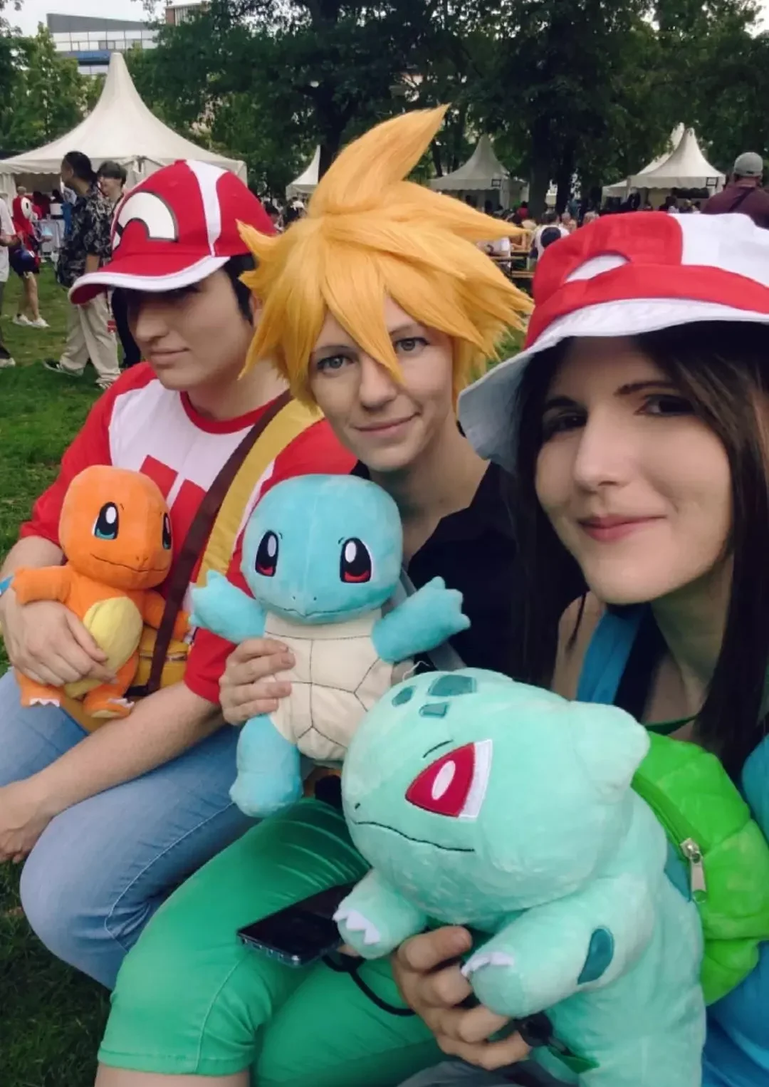 Cosplay-Cover: Blue (Feuerrot/Blattgrün)