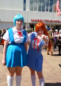 Cosplay-Cover: Rei Ayanami (Schuluniform)