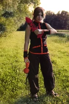 Cosplay-Cover: Yoh Asakura [Kampfoutfit Band 15+16]
