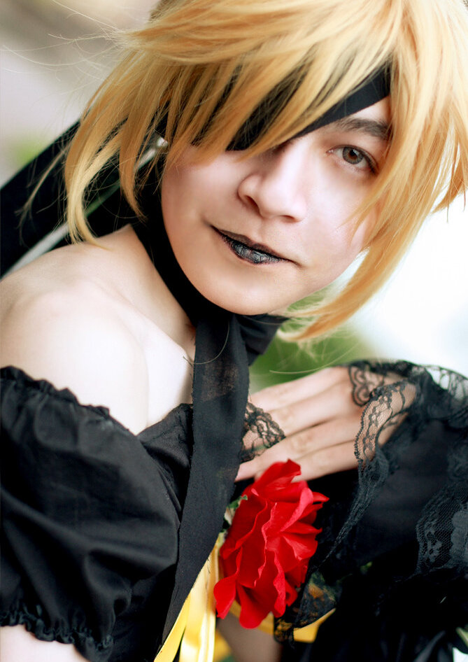 Cosplay-Cover: Len Kagamine [Imitation Black]