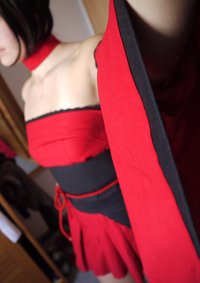 Cosplay-Cover: Catgirl red dress