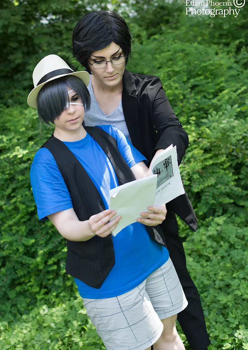 Cosplay-Cover: Ciel Phantomhive (OVA - Making of Kuroshitsuji II)