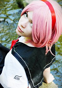 Cosplay-Cover: Sakura Haruno (Gakuen den)