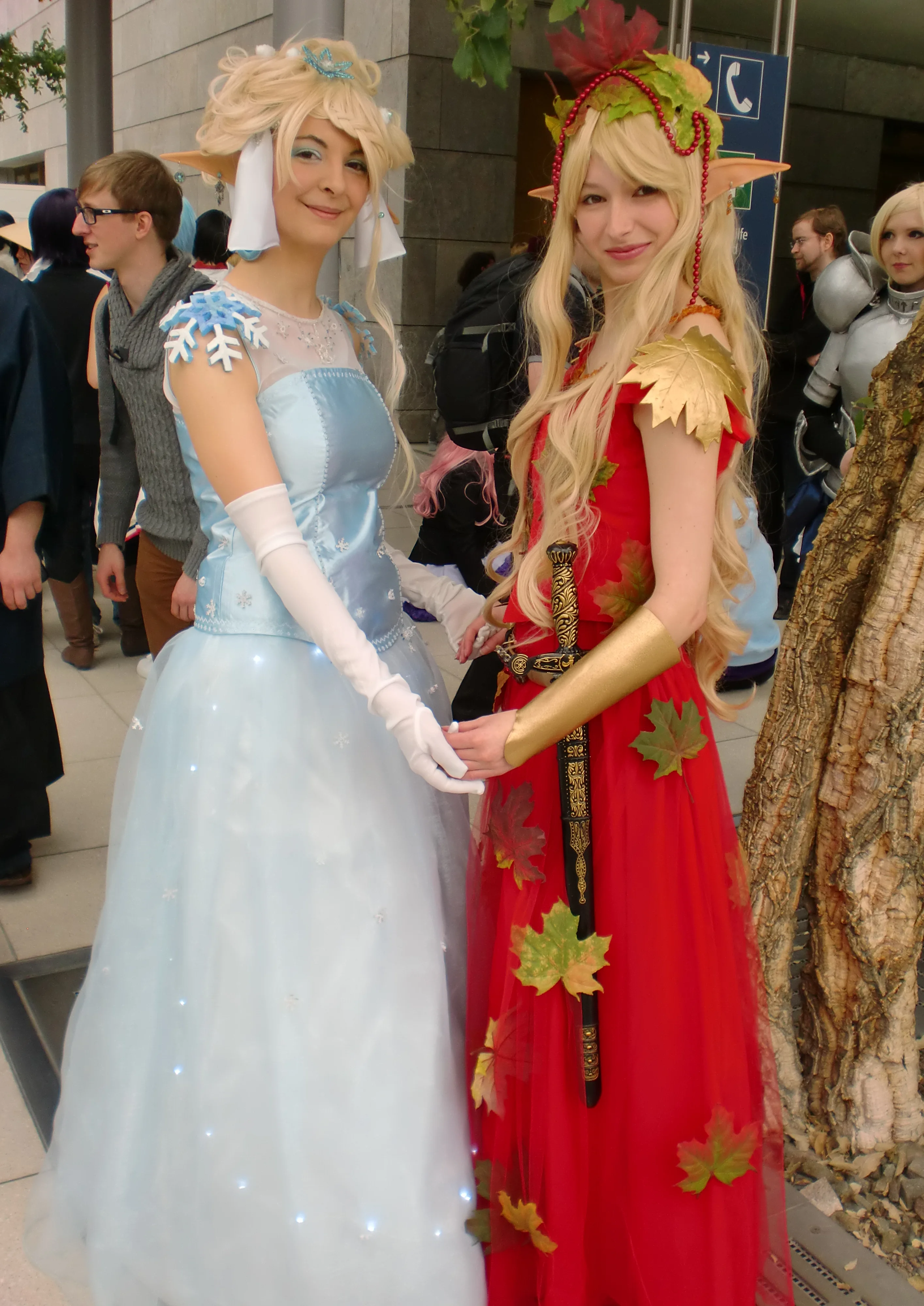 Cosplay-Cover: Winterelfe