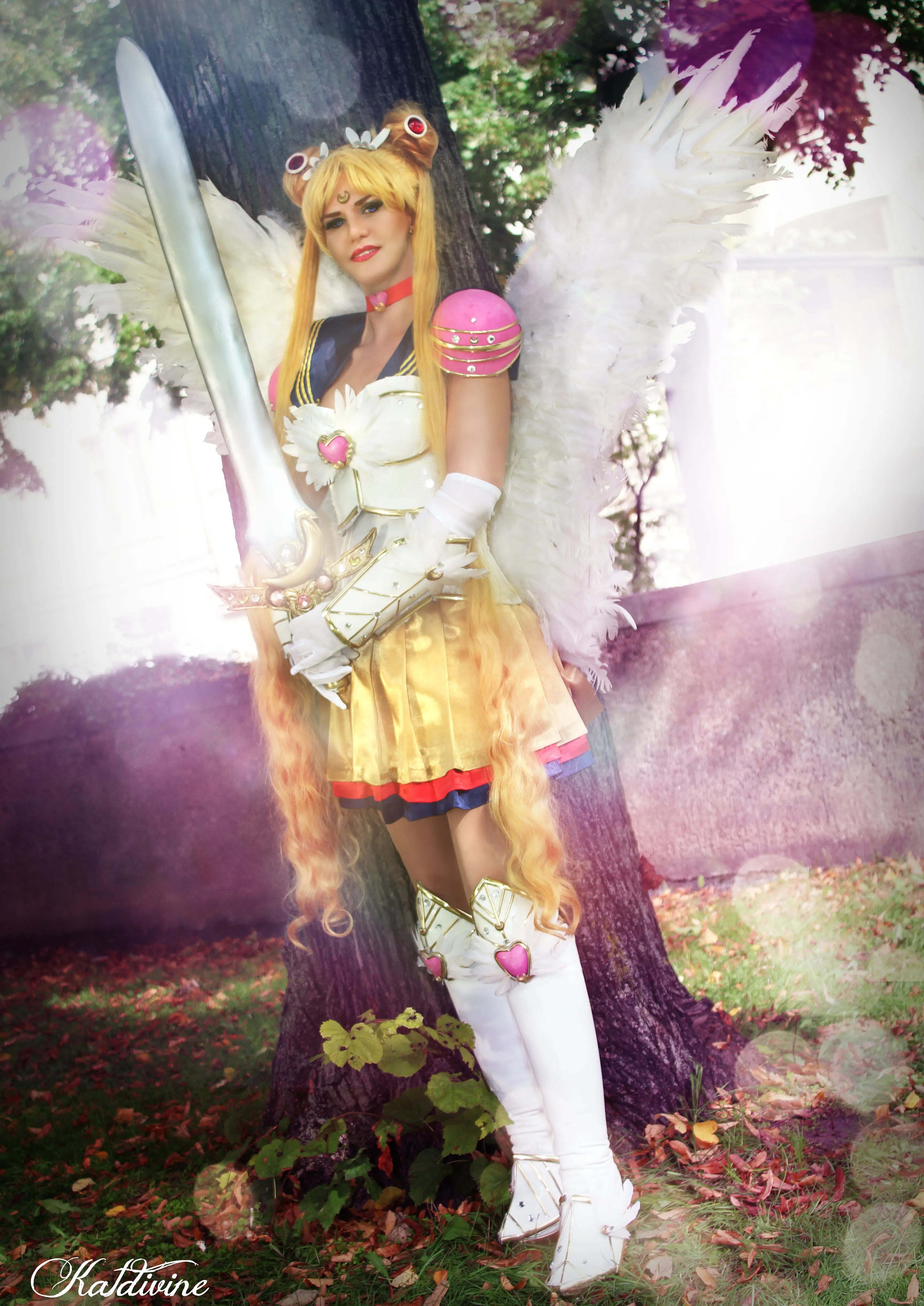 Cosplay-Cover: Eternal Sailor Moon (Rüstung-eigene Version)