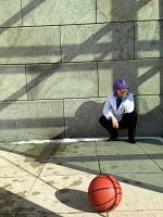 Cosplay-Cover: Murasakibara Atsushi (Teiko Schuluniform)