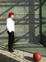 Cosplay-Cover: Akashi Seijuro (Teiko Schuluniform)