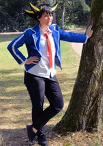 Cosplay-Cover: Yusei Fudo [Duel Acdemia Middle School]
