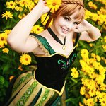 Cosplay: Anna von Arendelle - Krönungskleid