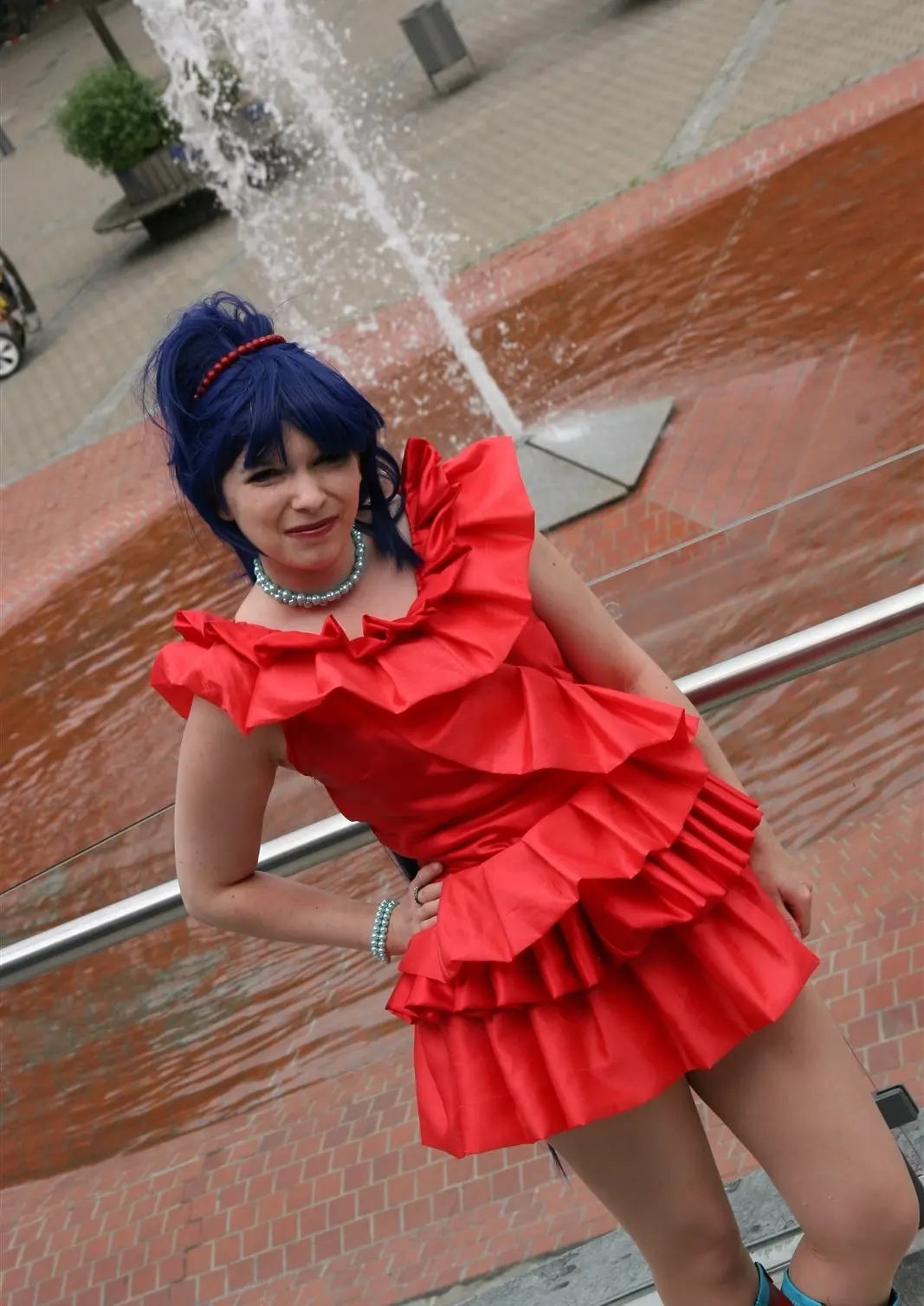 Cosplay-Cover: Musa (4th Season Date Dress)