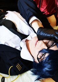 Cosplay-Cover: Saruhiko Fushimi [the black suit set]