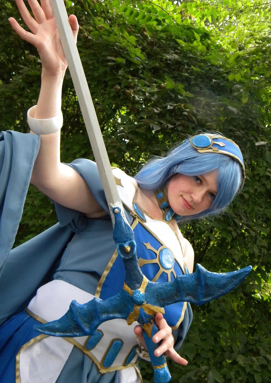 Cosplay-Cover: Umi Ryuuzaki (Artbook Version)