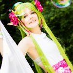 Cosplay: Shaymin - Gijinka