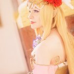 Cosplay: Queen Zelda [Hyrule Warriors/Art Nouveau]