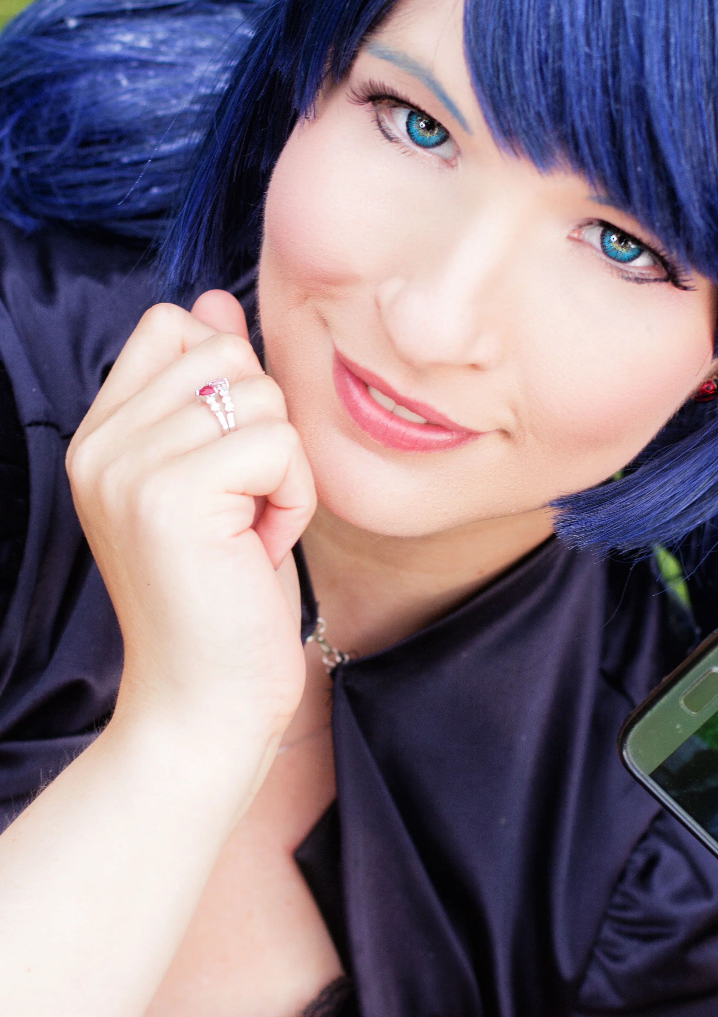 Cosplay-Cover: Marinette Dupain-Cheng (Abendkleid/Fanart-Vers.)