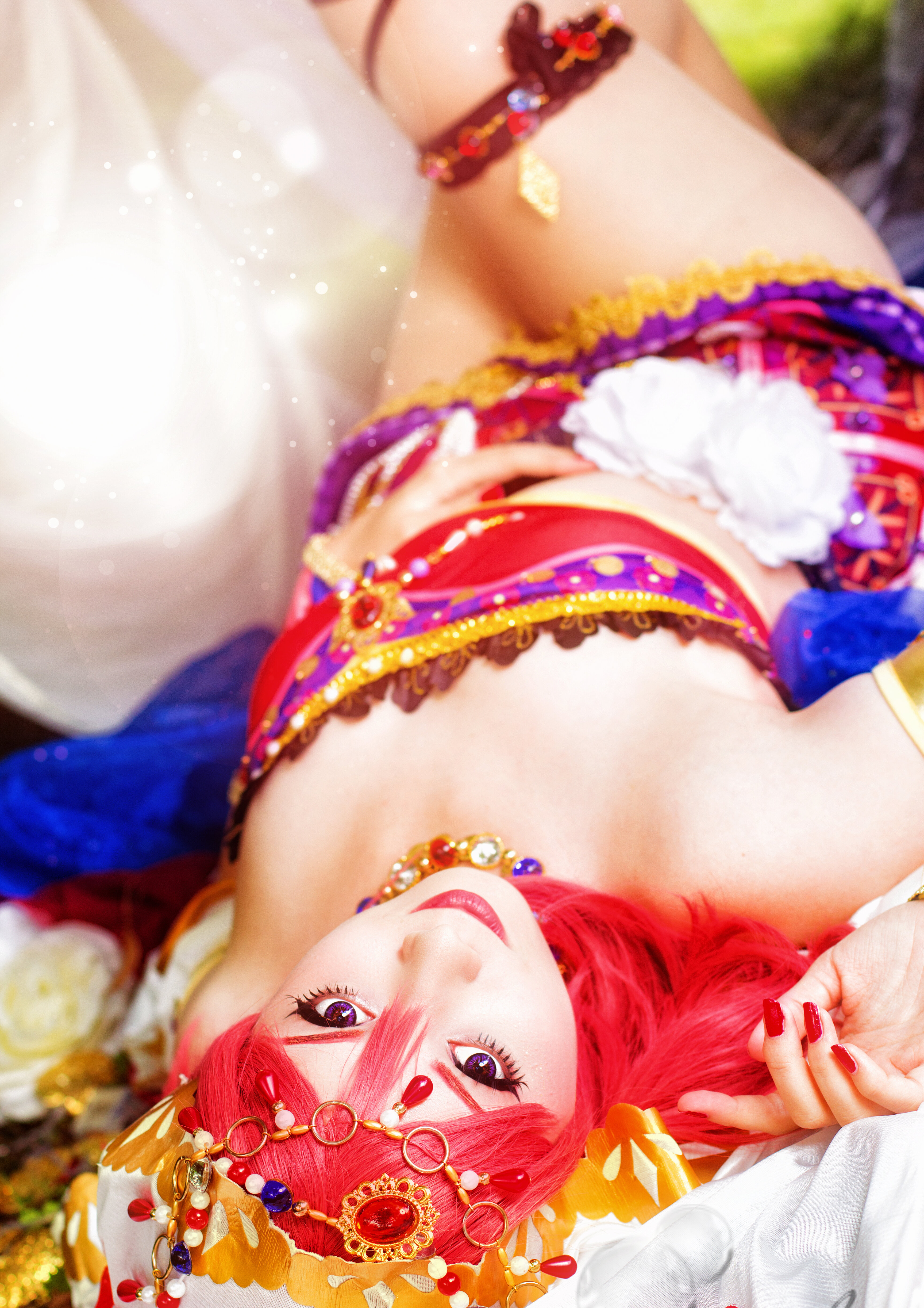 Cosplay-Cover: Maki Nishikino Arabian Dancer