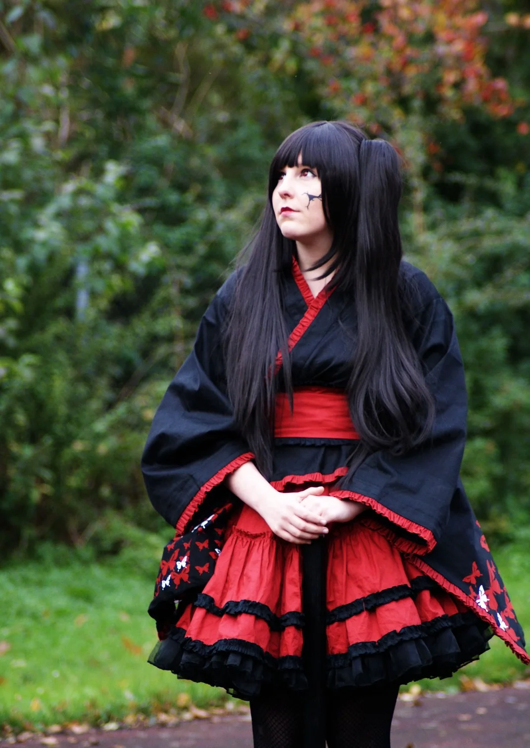 Cosplay-Cover: Sasuke Uchiha Sexy no Justu [Wa-lolita Halloween]