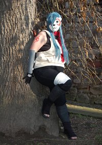 Cosplay-Cover: Ansatsu-Senjitsu-Tokushubutai (Anbu) Iltismaske