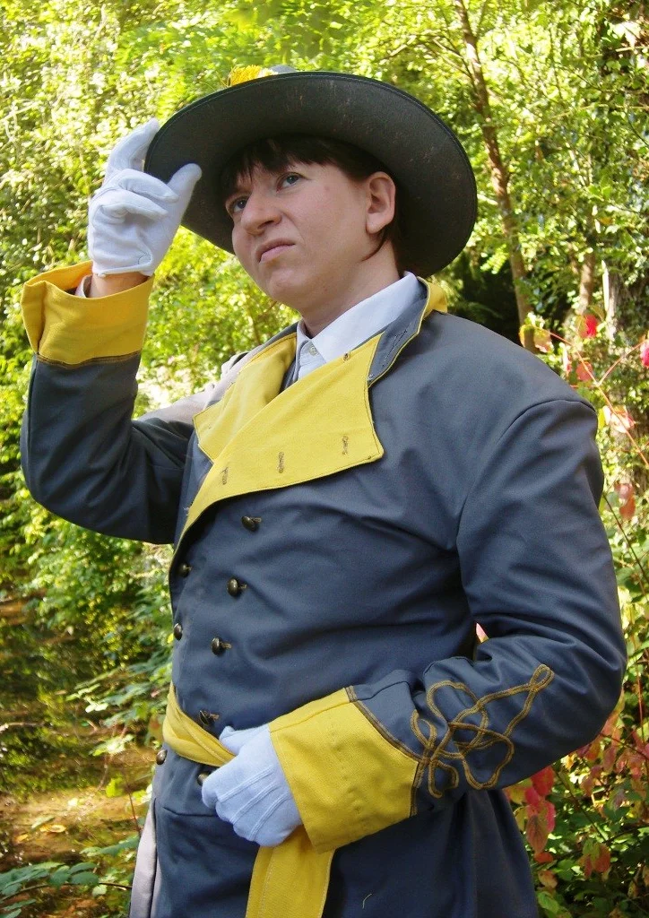 Cosplay-Cover: Südstaaten-Offizier