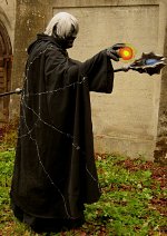 Cosplay-Cover: Drow Magier (D&D)