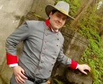Cosplay-Cover: First Lieutenant Rogers (Deadlands RPG)
