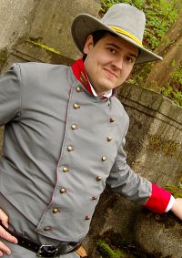 Cosplay-Cover: First Lieutenant Rogers (Deadlands RPG)
