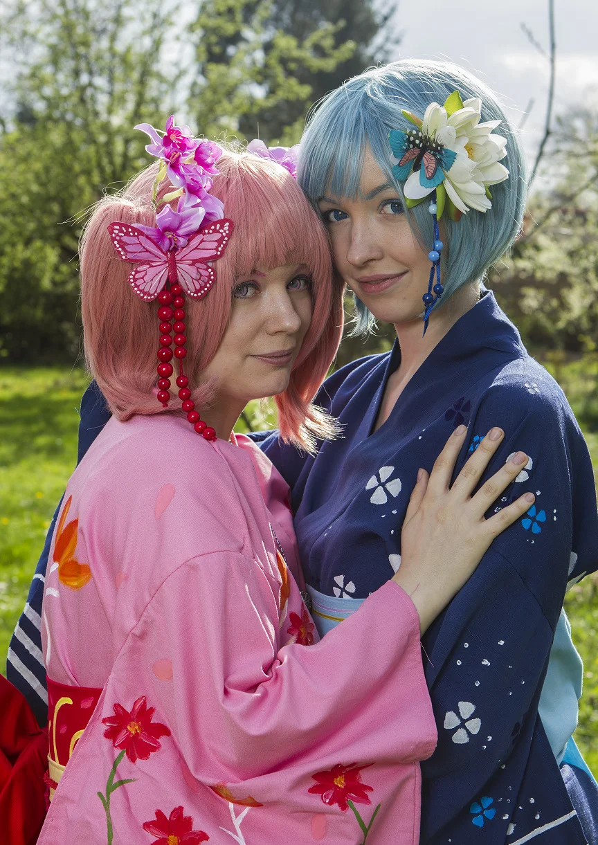 Cosplay-Cover: Kaname Madoka (Yukata Version)