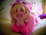 Cosplay-Cover: Alois weiblich in Kigurumi