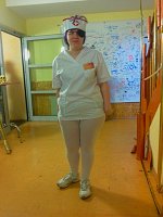 Cosplay-Cover: Minene Uryuu (Krankenschwesterversion)