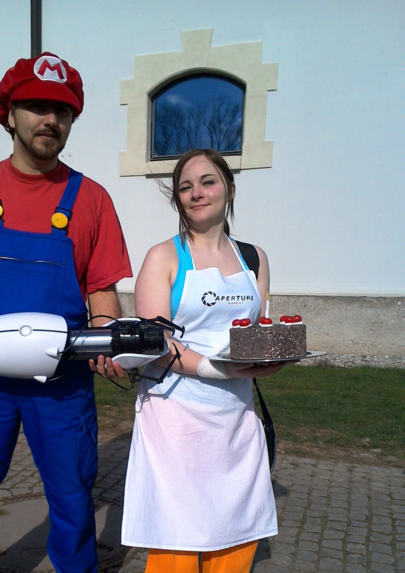 Cosplay-Cover: Chell (Bäcker)